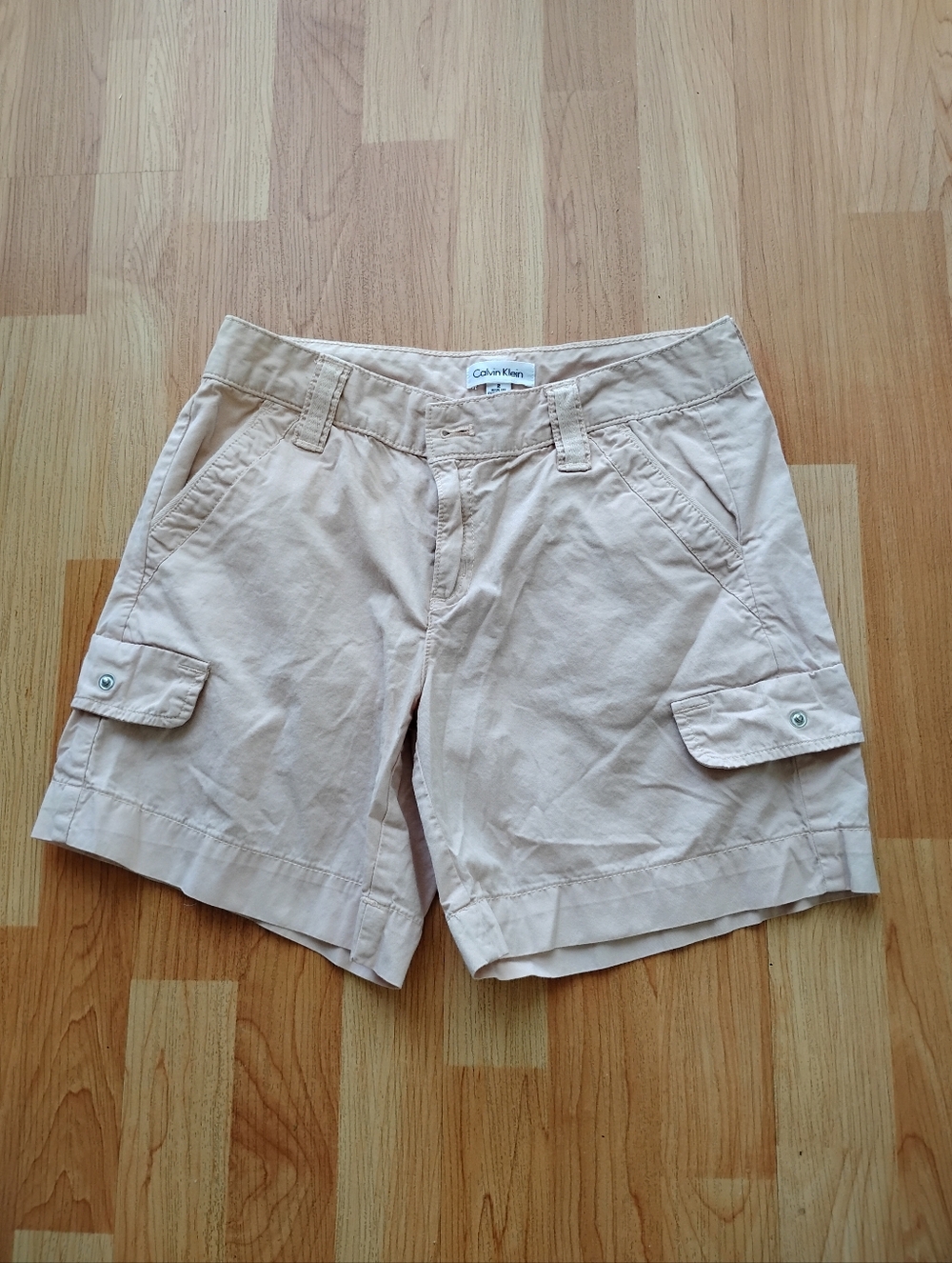 Calvin Klein Pink Cargo. Casual Shorts